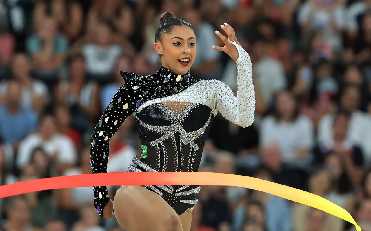 Barbara Domingos se apresentou ao som de Lady Gaga (Foto: Ricardo Bufolin/ CBG)