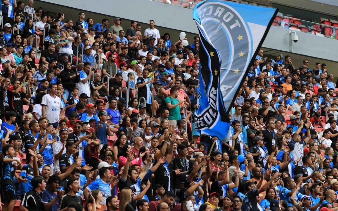 Torcida do Capital em jogo no Mané Garrincha (Foto: Divulgação/Capital)