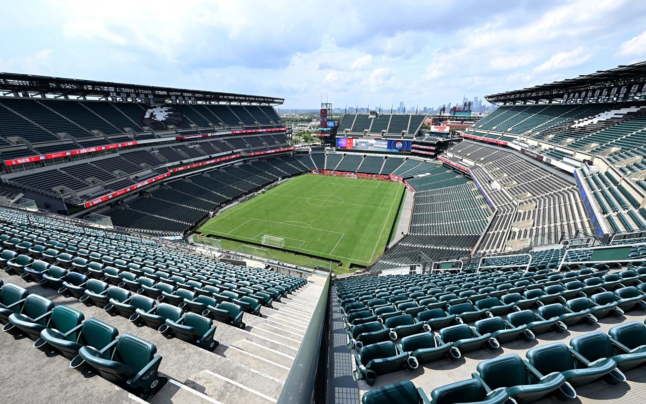 Estádio Lincoln Financial Field, na Filadélfia (Foto: Reprodução / X)