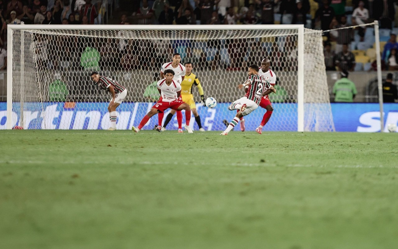 Fluminense vence o América de Cali no Maracanã, pelas oitavas de final da Copa Sul-Americana (Foto: Lucas Merçon / Fluminense)