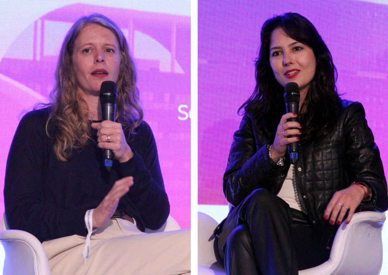 A sec. de Desenvolvimento Econômico, Mila Costa, e a diretora-presidente da Codemge, Luísa Barreto, participaram do Conexão Empresarial 2025