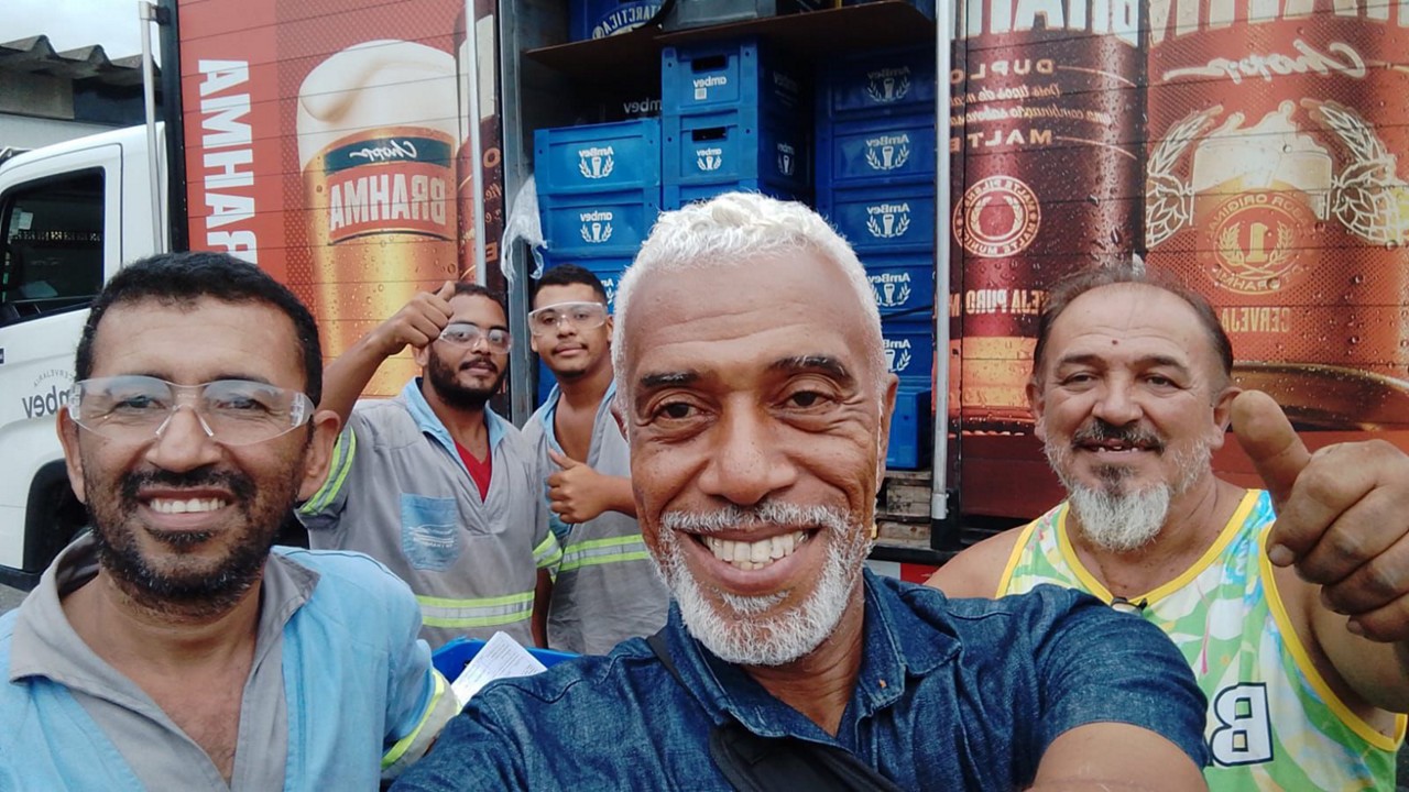 Aos 60 anos, Jaime Moreira Costa entrou na AMBEV por meio do programa Bora Zé