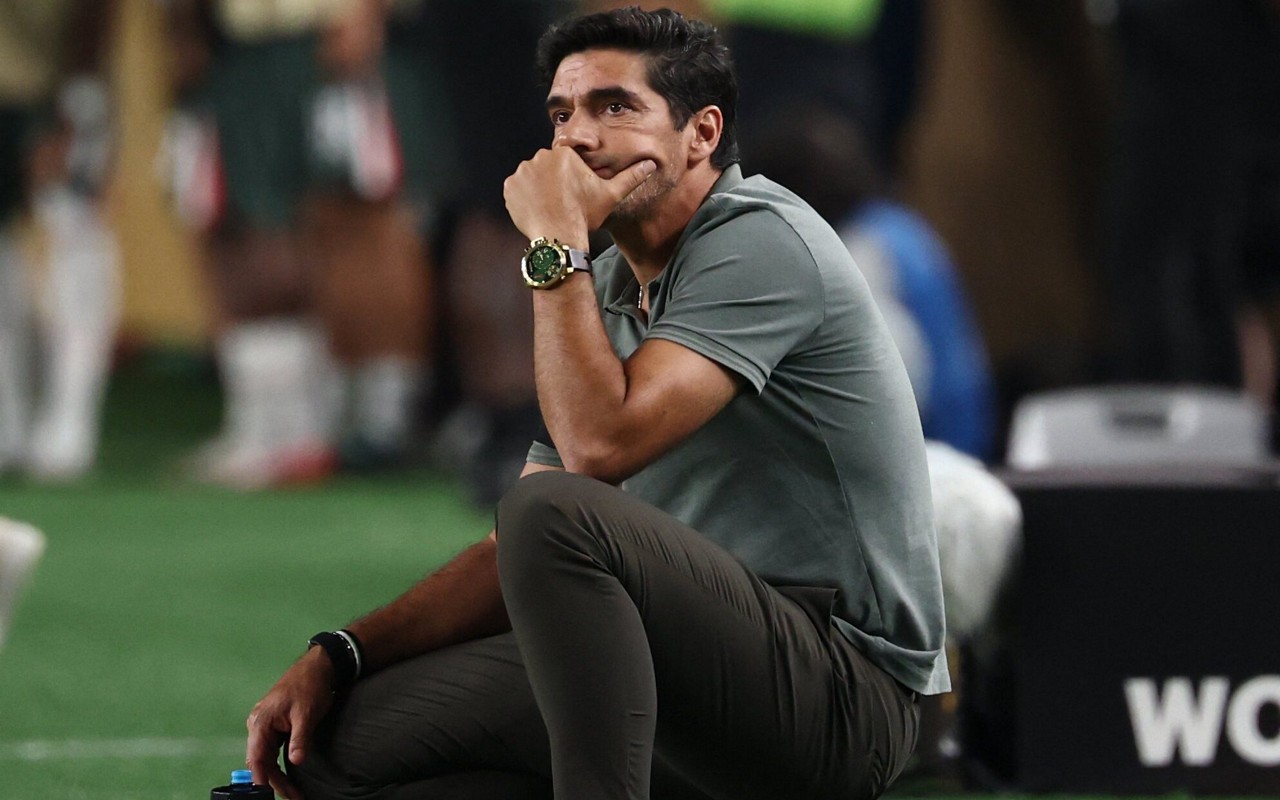 Abel Ferreira, técnico do Palmeiras (Foto: Franck Fife / AFP)