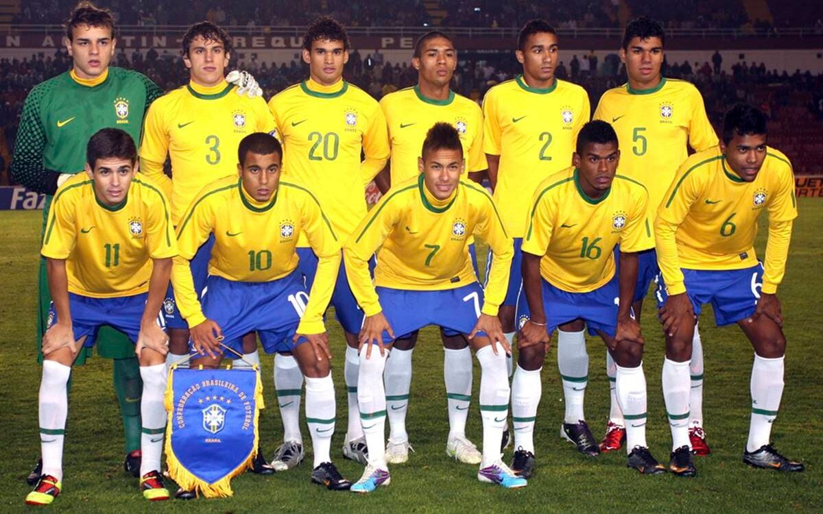 Neymar liderou grupo vitorioso no Sul-Americano Sub-20 de 2011. (Foto: CBF)