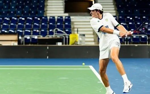 João Fonseca foi superado pelo francês Ugo Humbert (Foto: Divulgação)