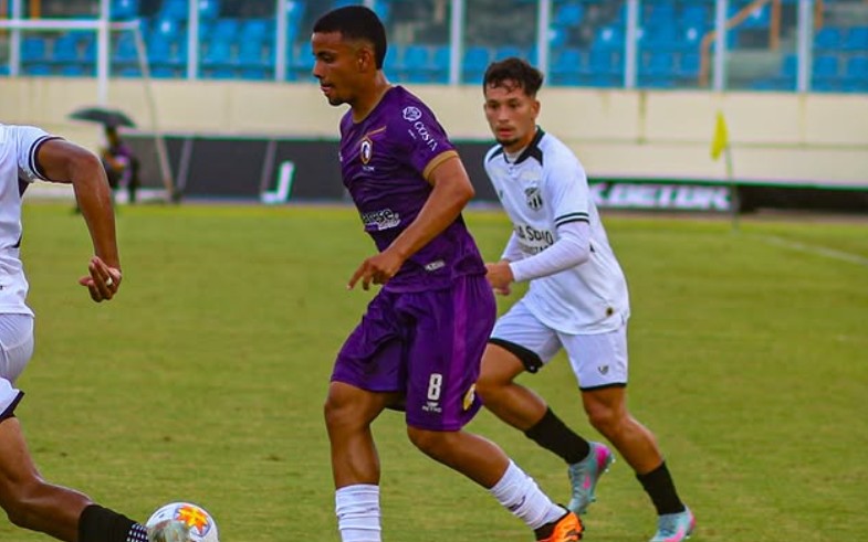 Falcon e Ceará pela primeira rodada da Copa do Nordeste Sub-20 (Foto: Fellipe Carvalho)