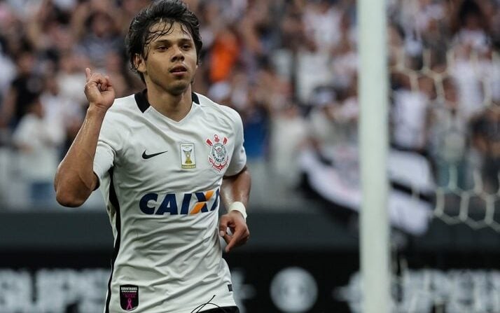 Romero abriu o placar e foi destaque da vitória corintiana sobre o Palmeiras em 2017. (Rodrigo Gazzanel/Ag. Corinthians)