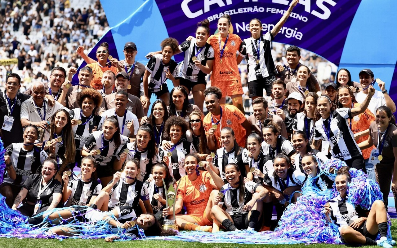 Corinthians é o atual campeão do Brasileirão e da Libertadores feminina. (Foto: Corinthians/Divulgação)
