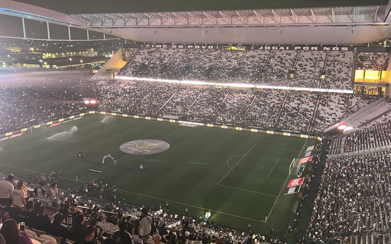 Corinthians estreia biometria facial contra o Bragantino (Foto: Ulisses Lopresti / Lance!)