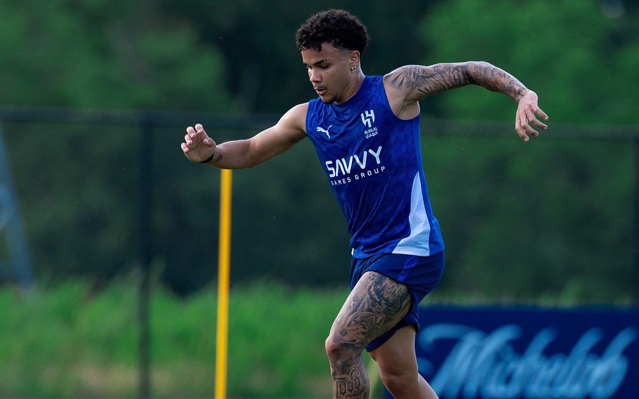 Kaio César atua no Al-Hilal (Foto: Divulgação/Al-Hilal)