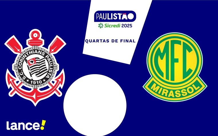 Confira as principais informações do duelo entre Corinthians e Mirassol, válido pelas quartas de final do Paulistão (Foto: Arte / Lance!)