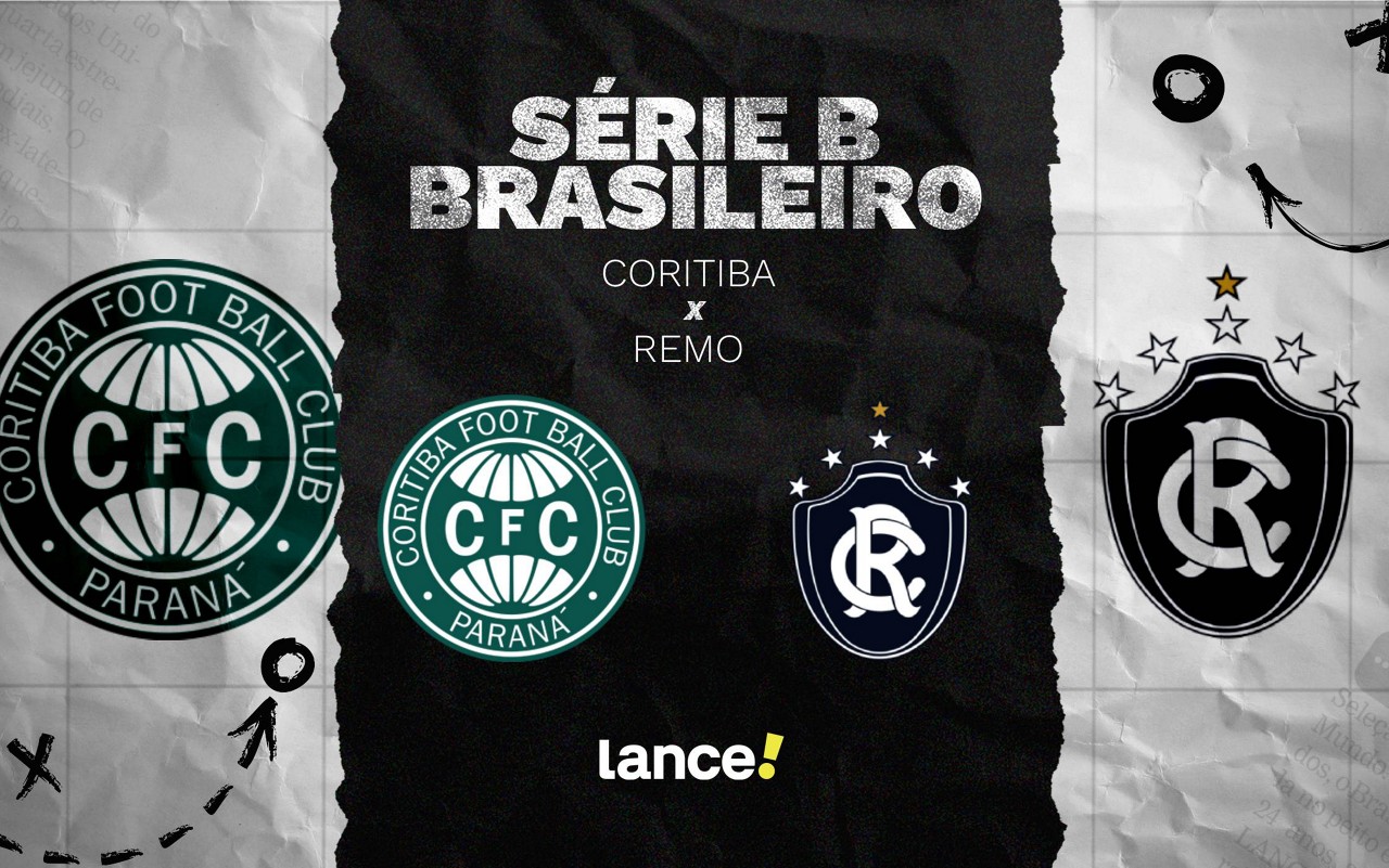 Coritiba e Remo jogam pela Série B, no Couto Pereira. Foto: Arte/Lance!