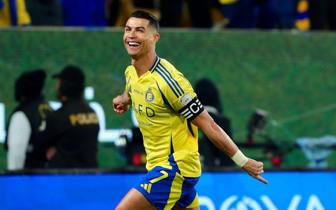 Cristiano Ronaldo em ação pelo Al-Nassr (Foto: Reprodução)