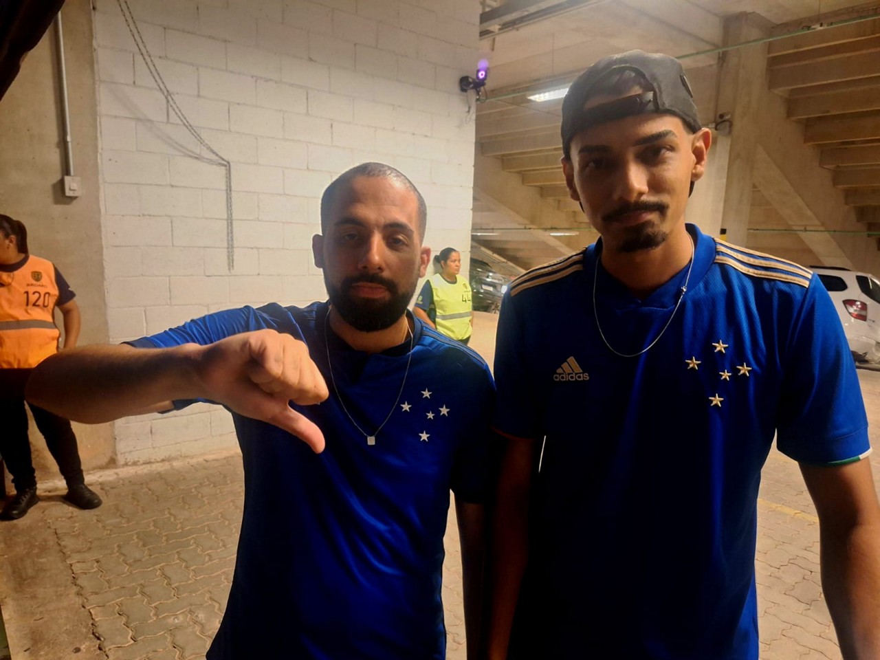 Cruzeirenses Flávio e Filipe ficaram na bronca com o time após a eliminação do Mineiro