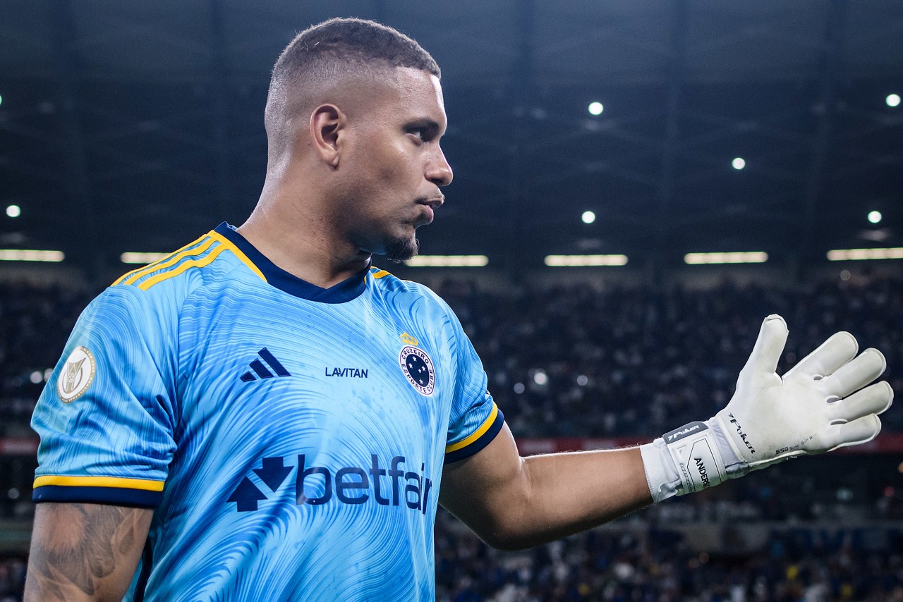 Anderson disputou 19 jogos pelo Cruzeiro no ano