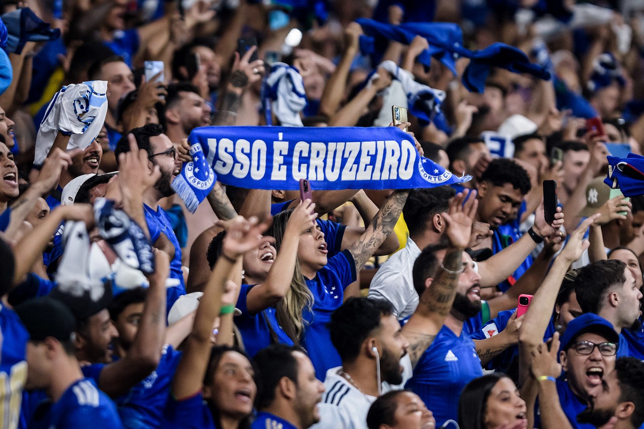 Torcida do Cruzeiro no Mineirão