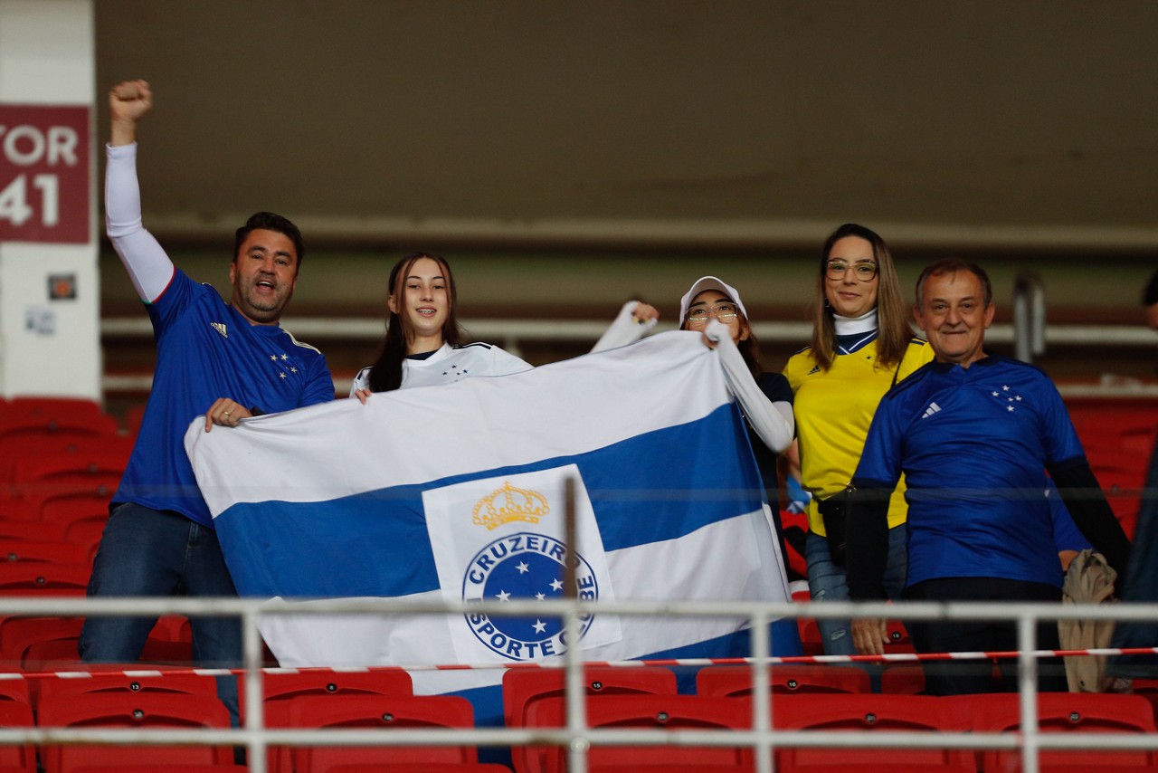 Cruzeirenses ficarão no Setor Sul, atrás de um dos gols