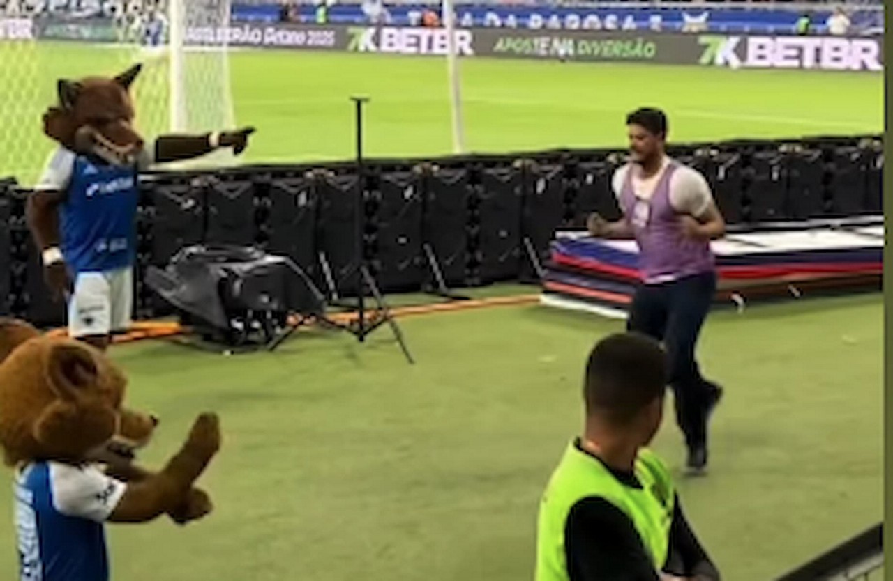 Torcedor viralizou nas redes sociais com dancinha inusitada no Mineirão