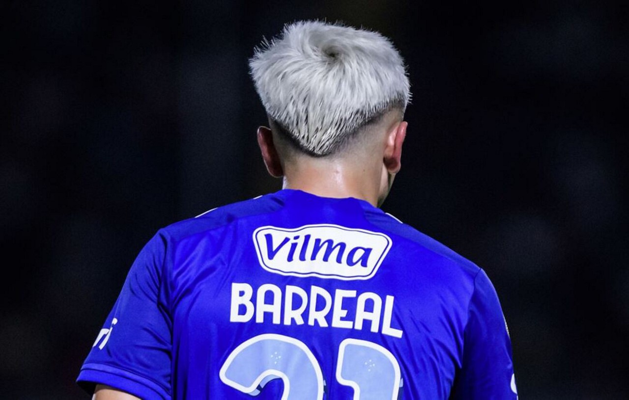 Barreal durante jogo em Bragança Paulista