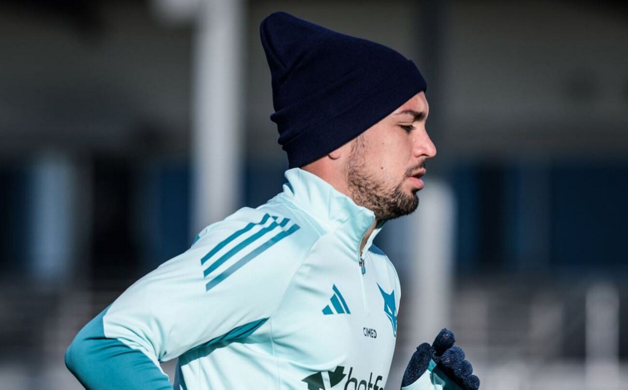 Peralta fez a pré-temporada com a equipe nos Estados Unidos