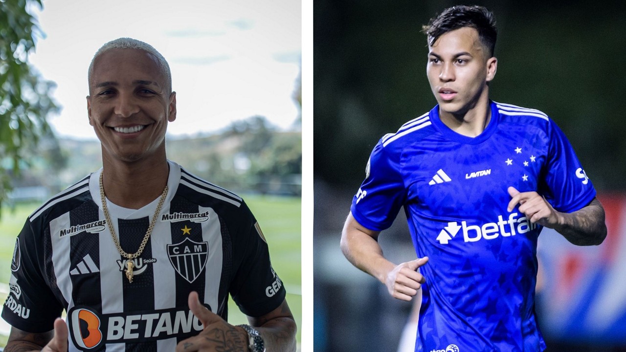 Atacantes Deyverson, do Atlético, e Kaio Jorge, do Cruzeiro, devem estrear no clássico mineiro