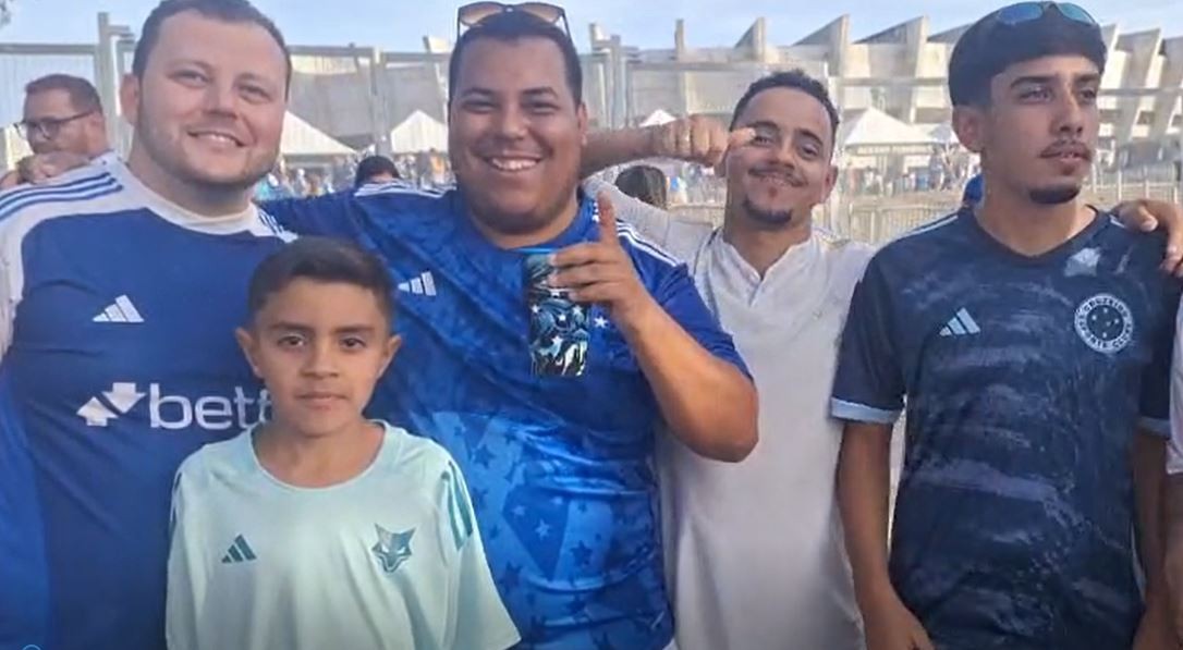 Alguns torcedores provocaram o rival Atlético