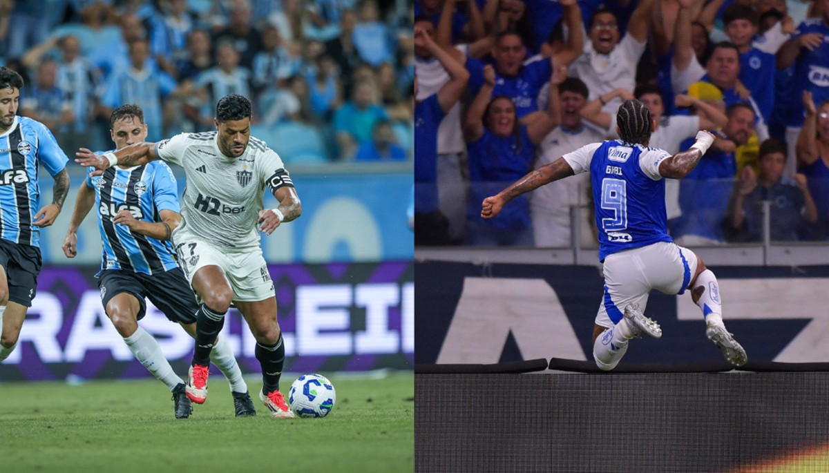 Atlético perdeu e Cruzeiro ganhou por placares idênticos: 2 a 1