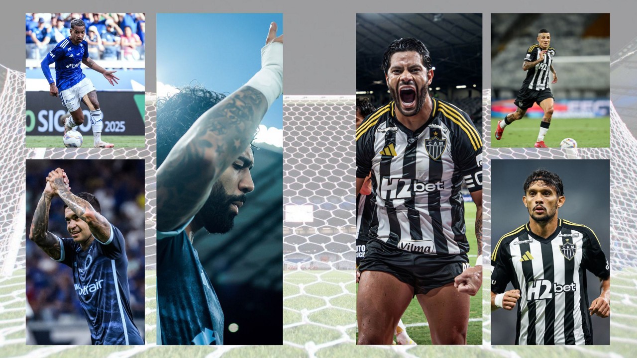 Cruzeiro e Atlético se enfrentam no domingo (9), às 16h, no Mineirão