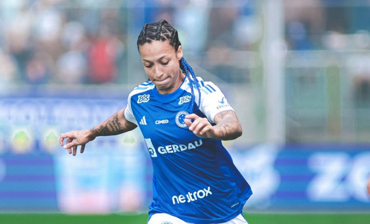 Byanca Brasil é uma das protagonistas do time feminino do Cruzeiro