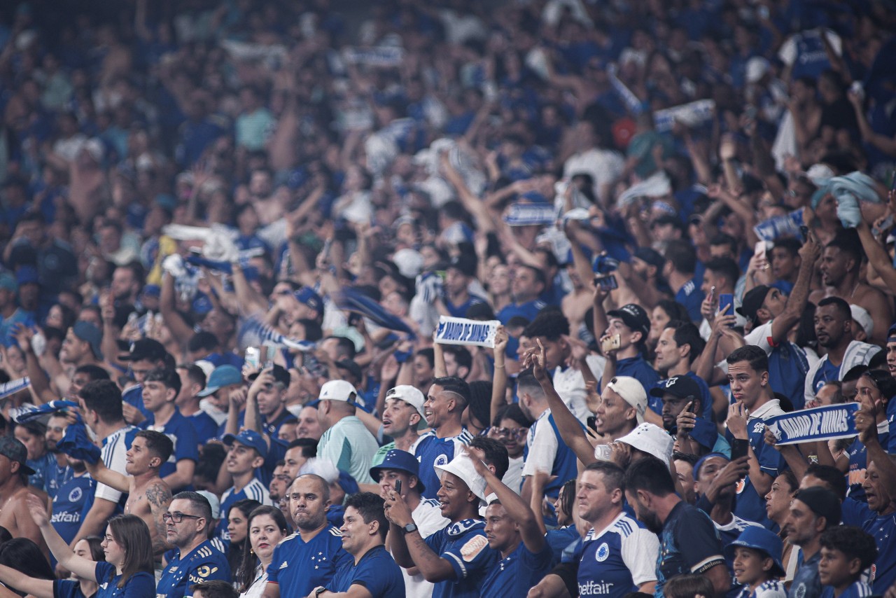 No primeiro turno do Brasileirão, o Cruzeiro teve uma média de 41.051 torcedores por jogo