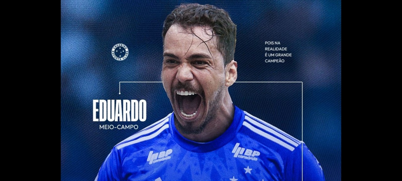Eduardo, ex-Botafogo, foi confirmado como novo reforço celeste