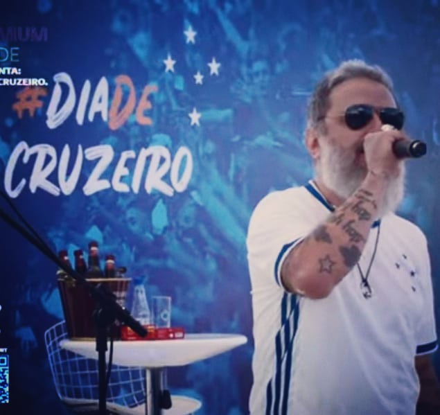 Músico Maurinho Berrodagua vai representar o Cruzeiro no show da final da Sul-Americana