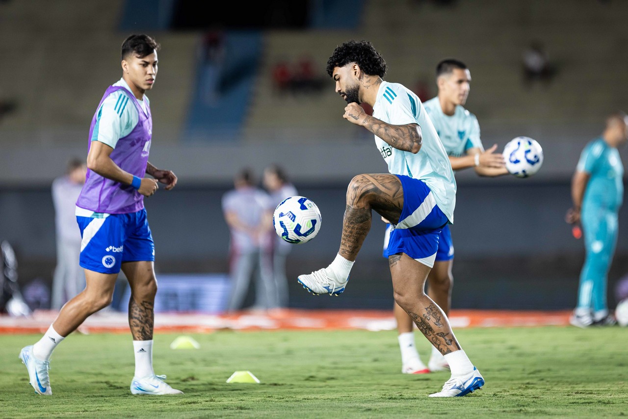 Kaio Jorge e Gabriel Barbosa fizeram dupla de ataque