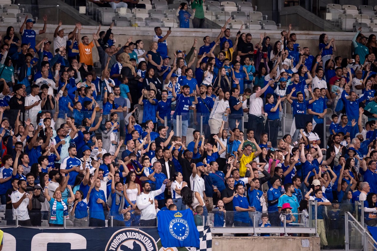 Nem todos os setores do estádio foram abertos