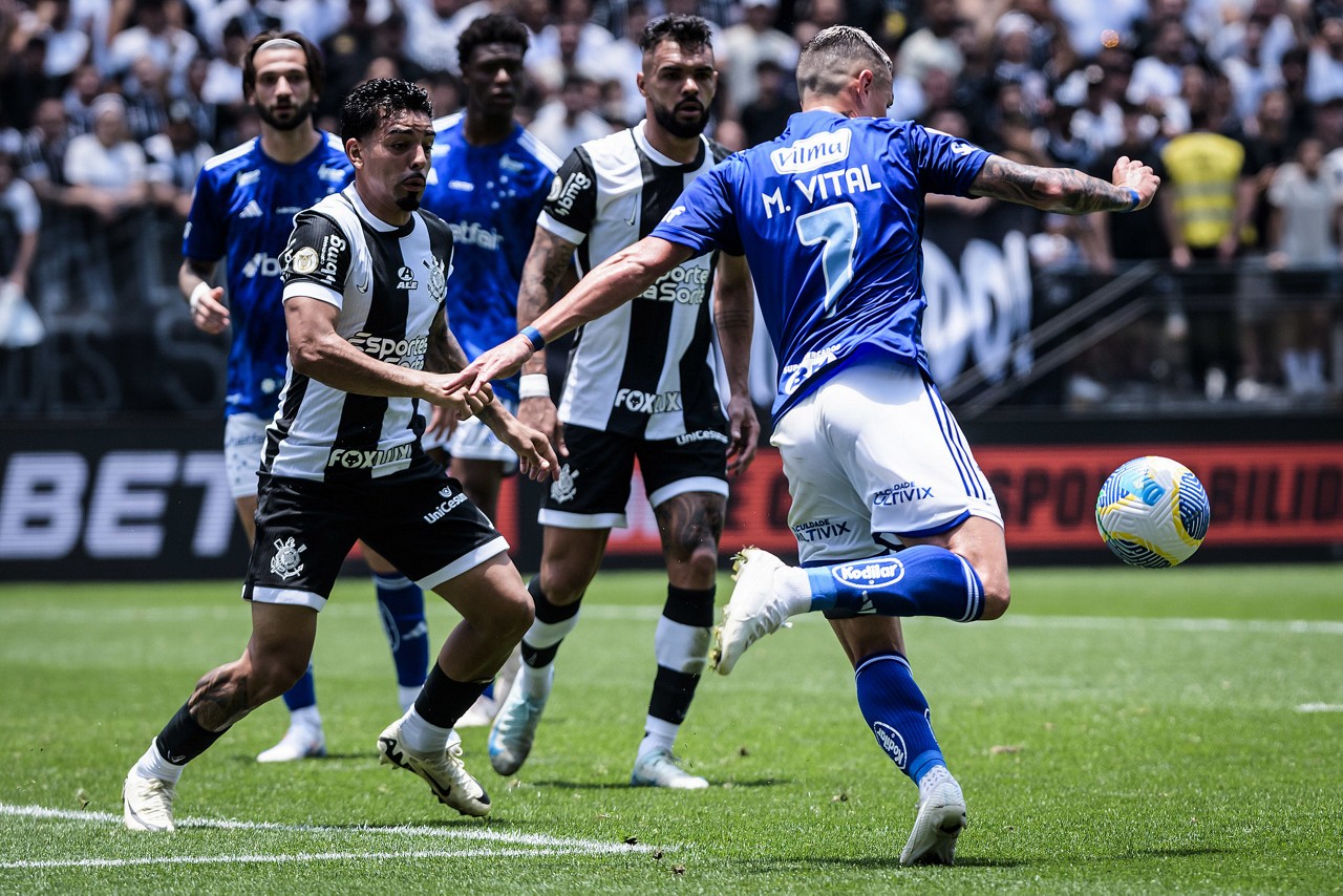 Corinthians venceu o Cruzeiro na última rodada