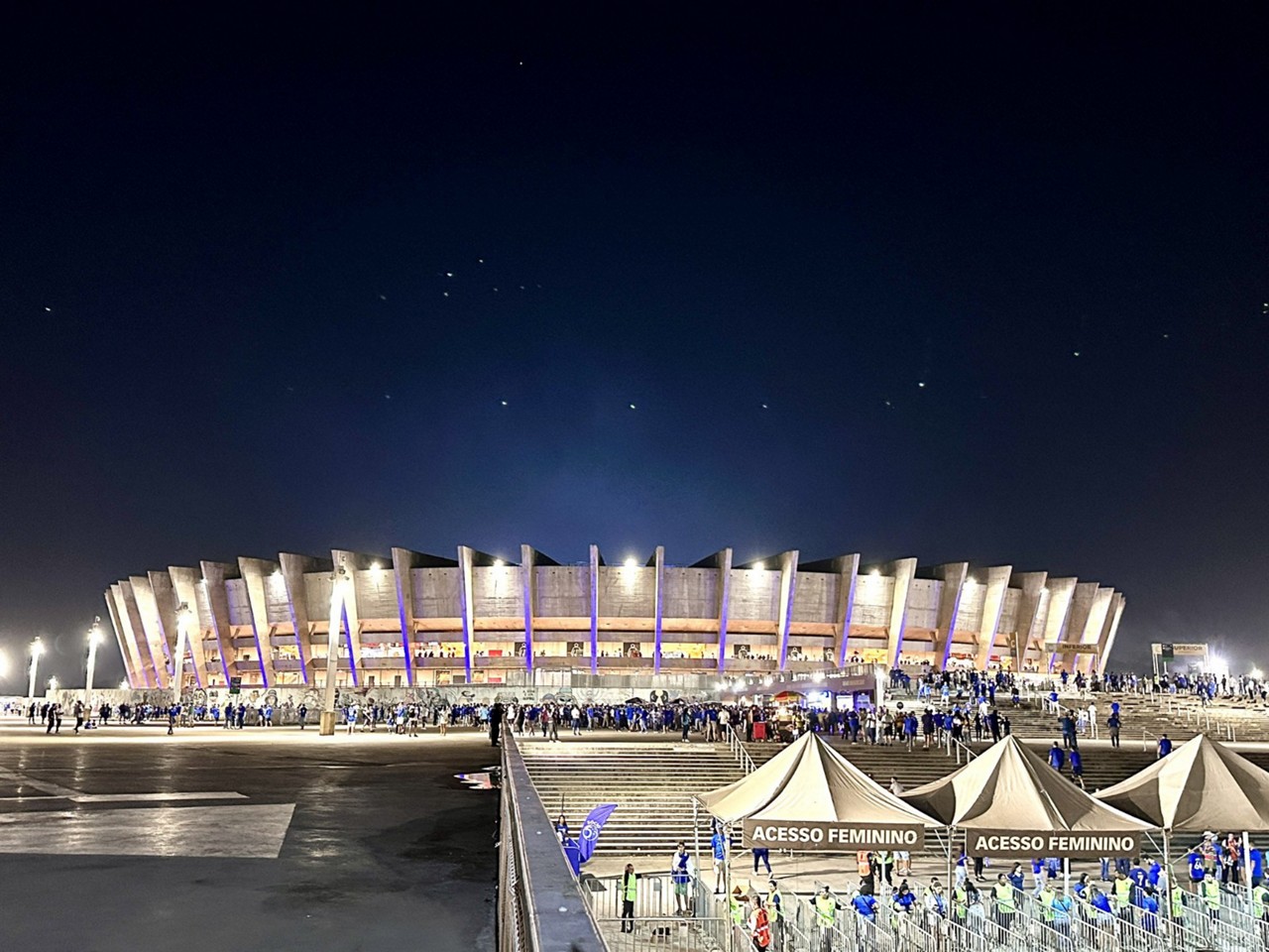 Confusão aconteceu em um dos camarotes do Mineirão