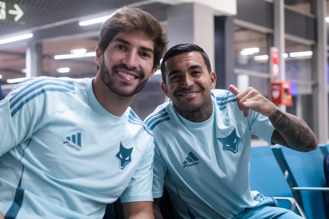 Lucas Silva e Dudu foram revelados na Toca da Raposa
