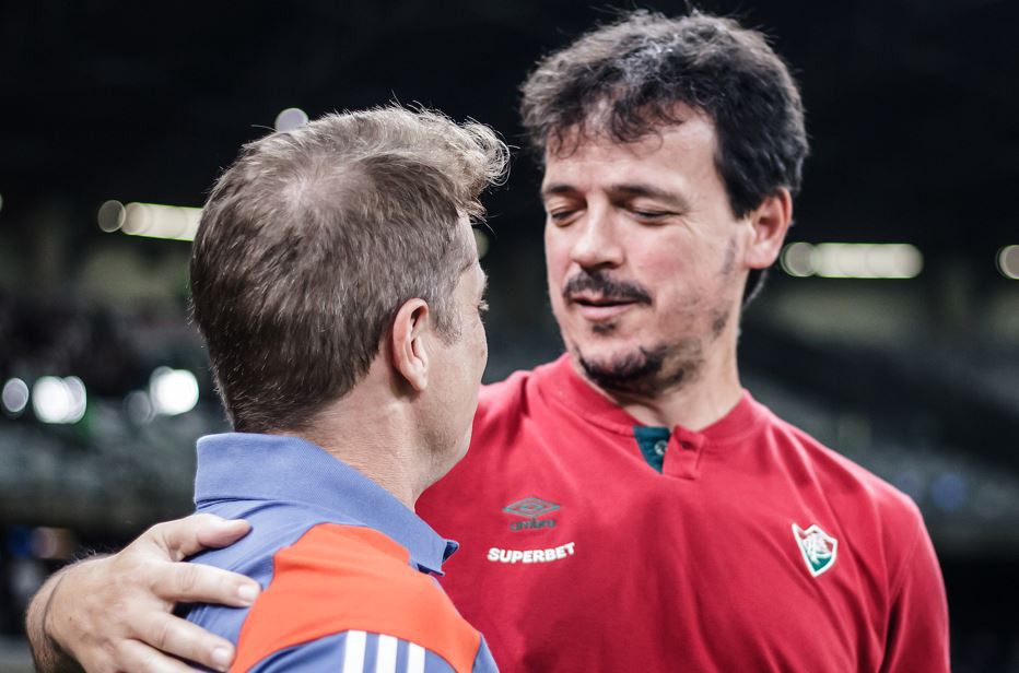 Treinadores se enfrentaram apenas uma vez, em junho deste ano, no Mineirão