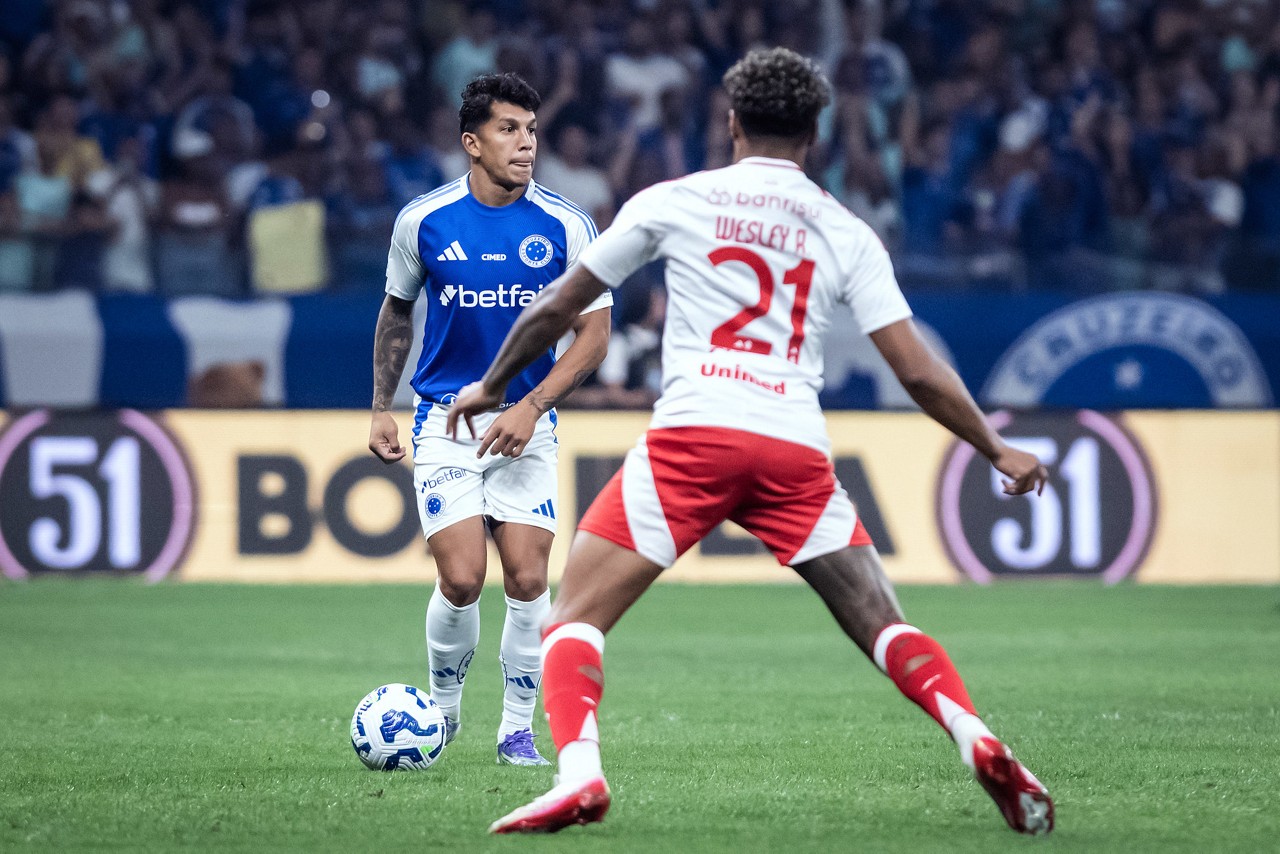 Cruzeiro vem de vitória sobre o Internacional por 2 a 1