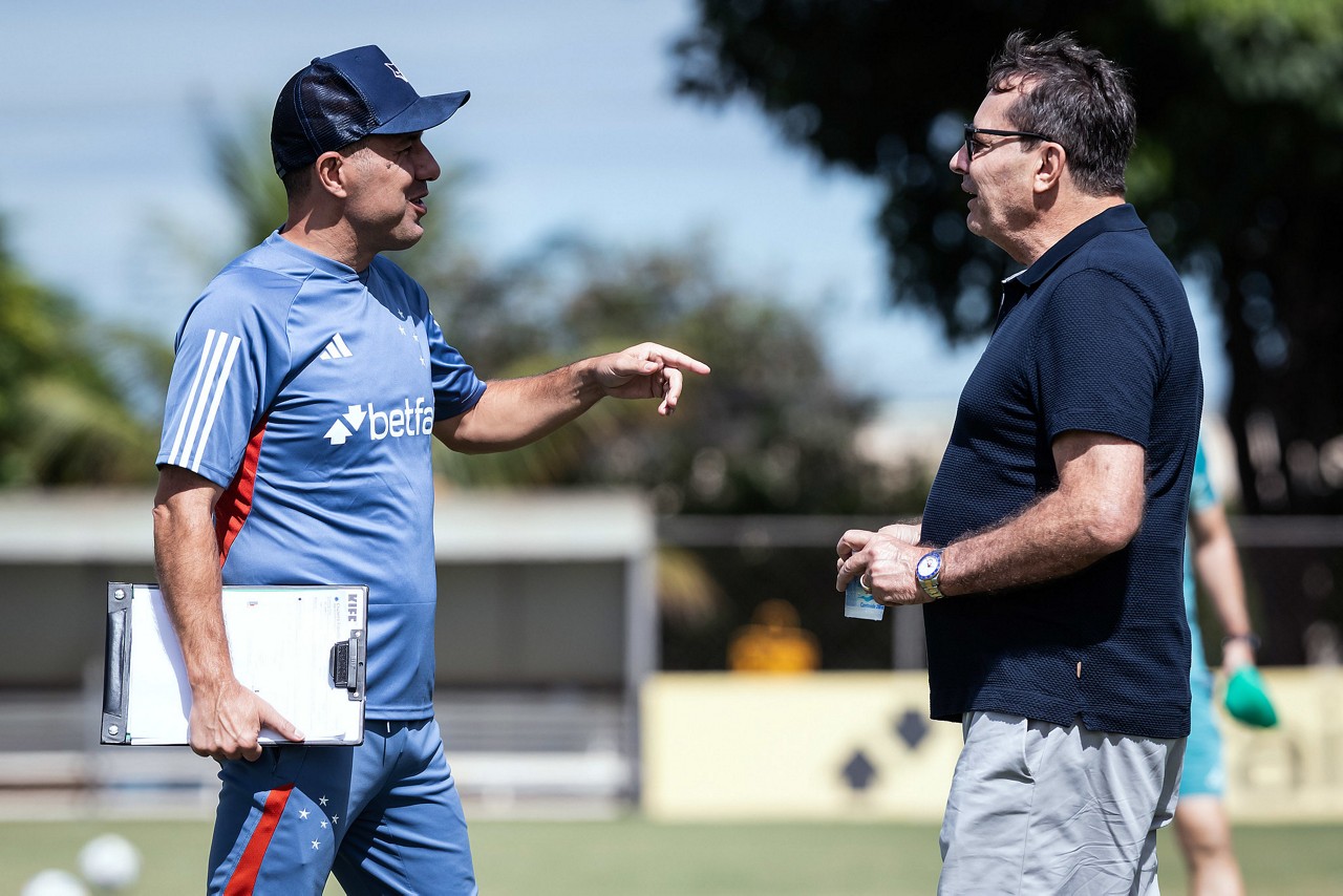 Jardim tem constantes conversas com o dono da SAF celeste, Pedro Lourenço