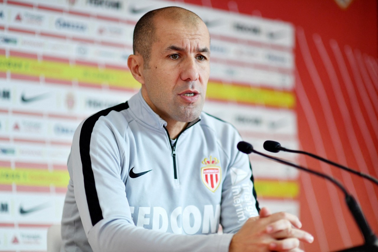 Leonardo Jardim durante entrevista no período em que comandou o Monaco