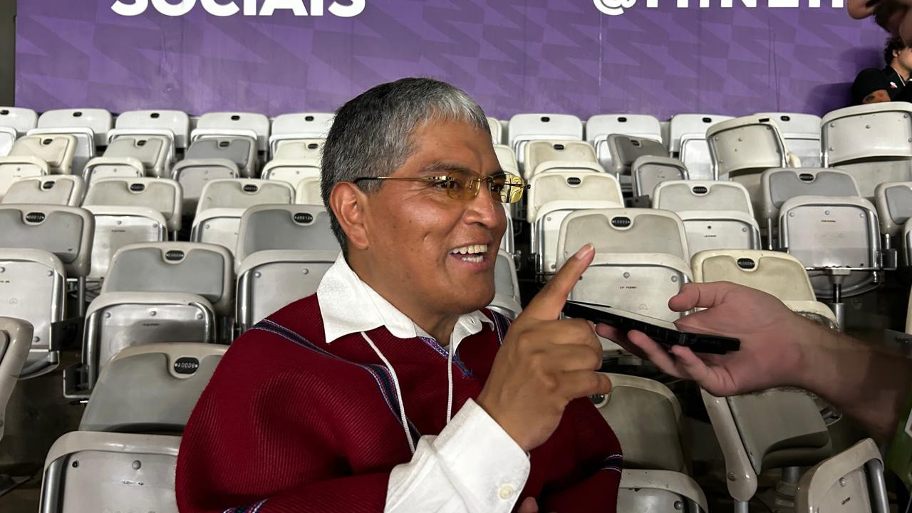 Luis Alfonso Chango é fundador e presidente vitalício do Mushuc Runa Sporting Clube, adversário do Cruzeiro