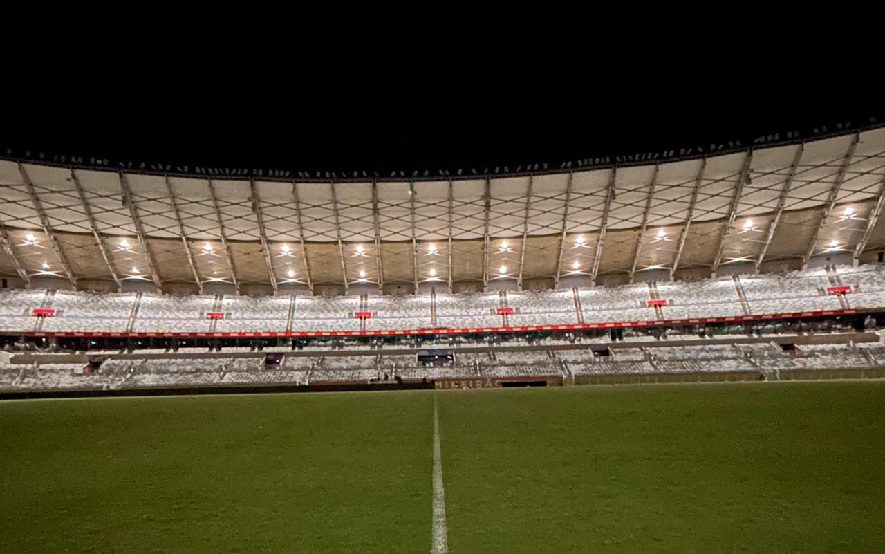 Mineirão deverá ficar vazio durante a partida entre Cruzeiro e Palmeiras na noite desta quarta (4)