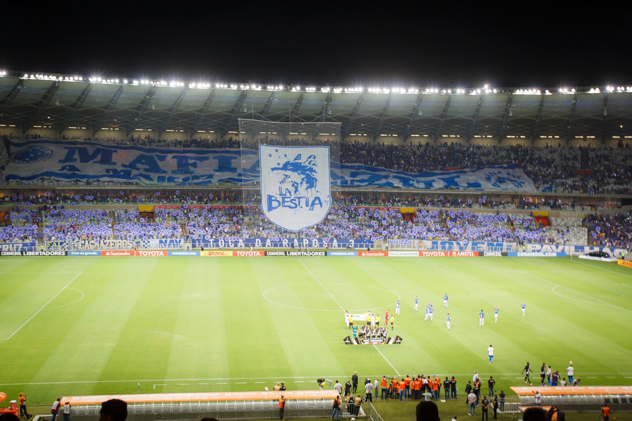 Cruzeiro recebeu a alcunha de "La Bestia Negra" por causa do desempenho em competições continentais