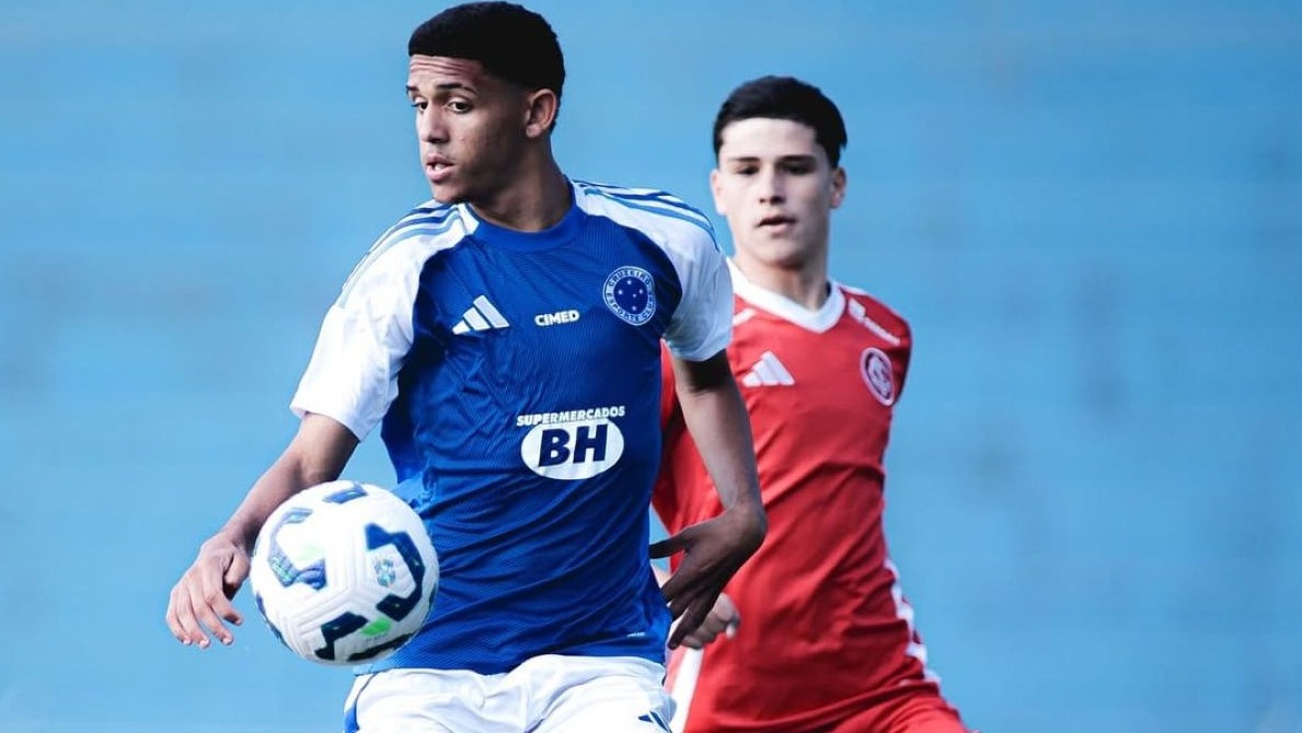 Cruzeiro perde para o Internacional e pode perder a vice-liderança do Campeonato Brasileiro Sub-17