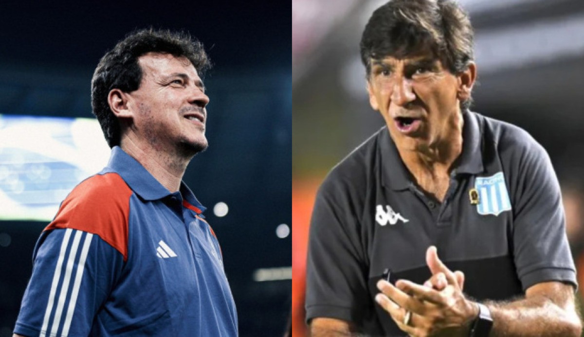 Técnicos de Cruzeiro e Racing, Fernando Diniz e Gustavo Costas terão 'duelo' especial na final da Sul-Americana