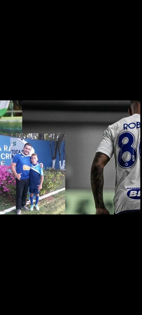 Atacante postou em suas redes sociais montagem com fotos desde os seus primeiros passos nas categorias de base do Cruzeiro