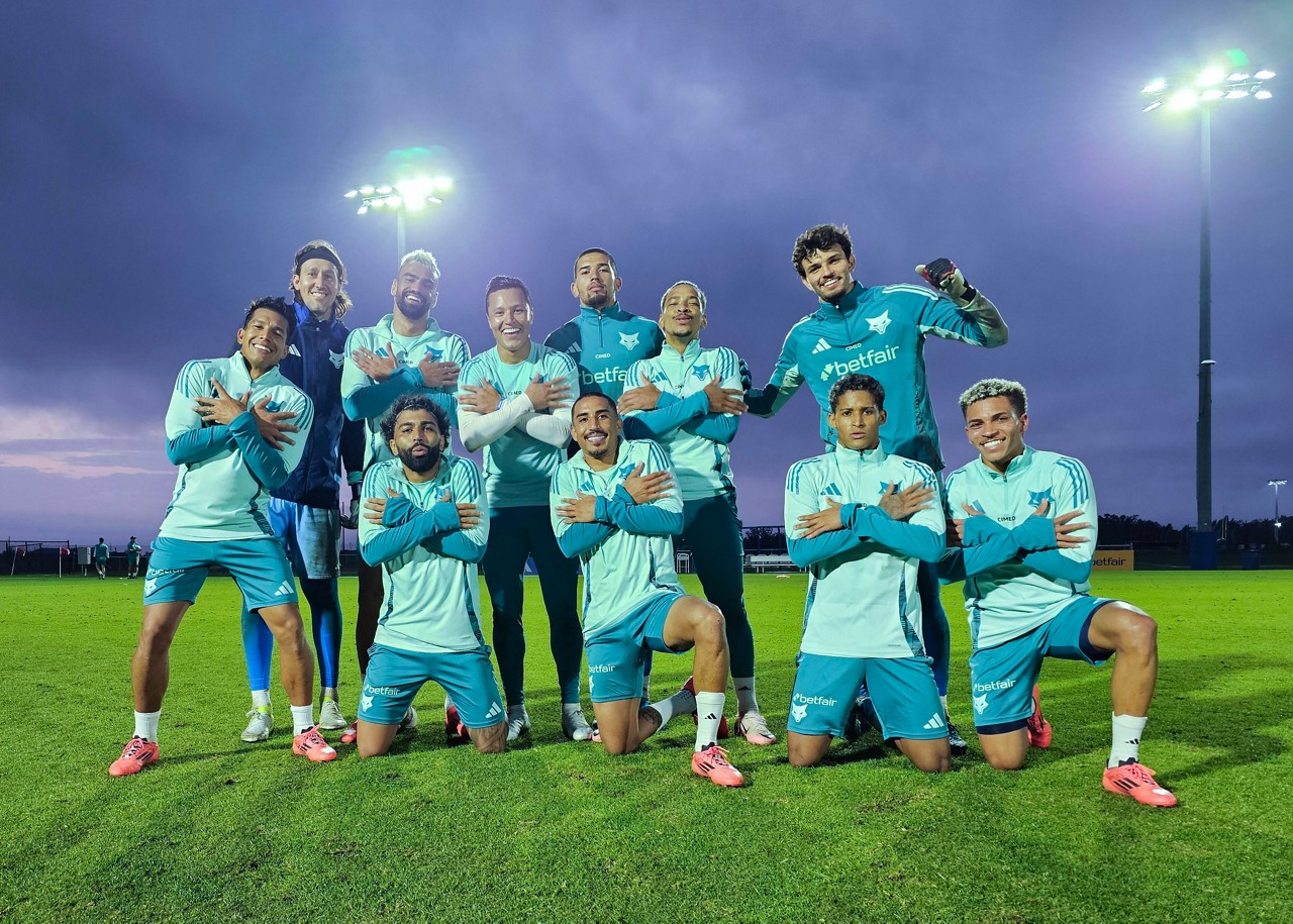 Equipe celeste se preparou em Bradenton, na Flórida