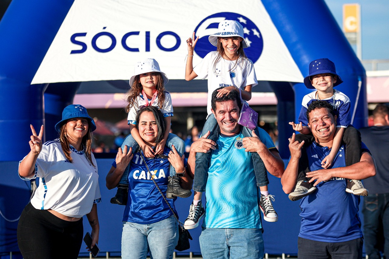 Ativação do Sócio 5 Estrelas antes de jogo no Mineirão