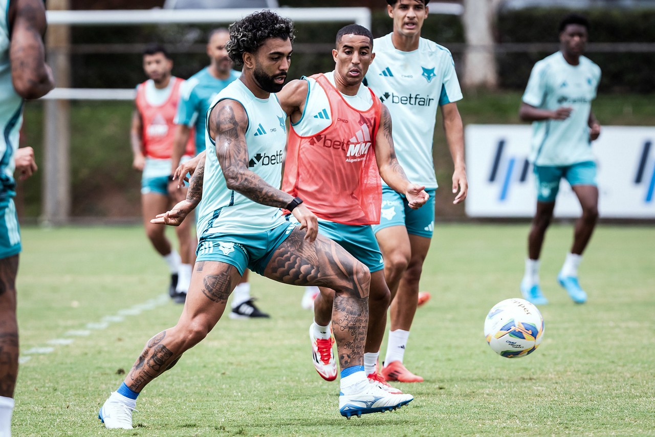 Artilheiro do Cruzeiro no Mineiro, Gabigol marca três em jogo treino contra Boston City